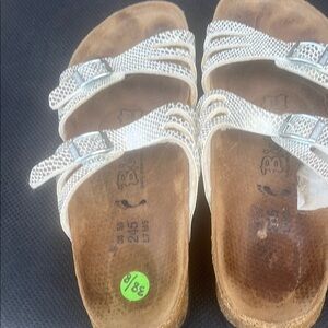 Birkenstock Kids Cream Sandals